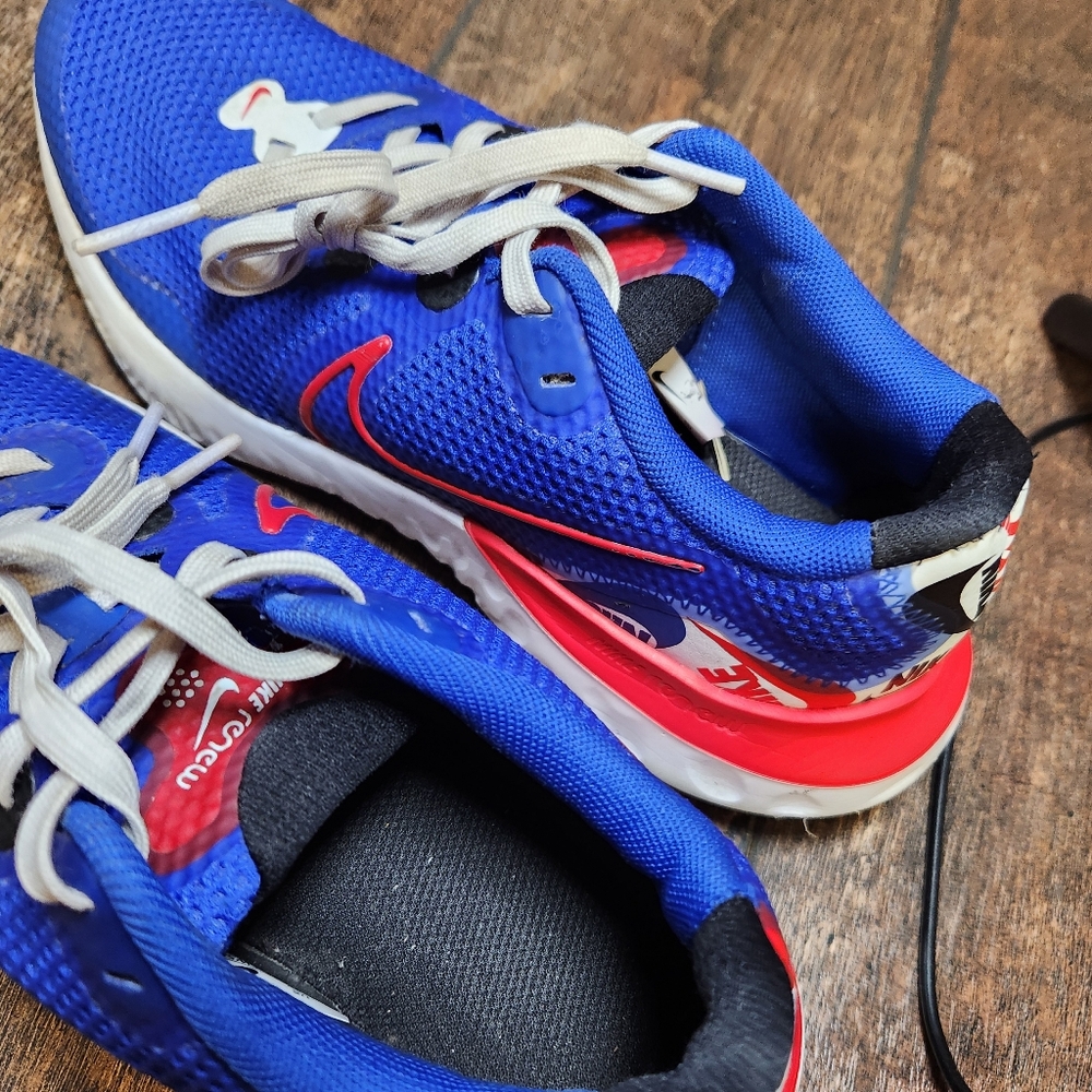 Nike Renew Run Hyper Blue Sneakers Shoes Size 5.5 Youth CW5812-400 Womens Size 7 - Picture 11 of 11